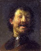 REMBRANDT Harmenszoon van Rijn The laughing man oil on canvas